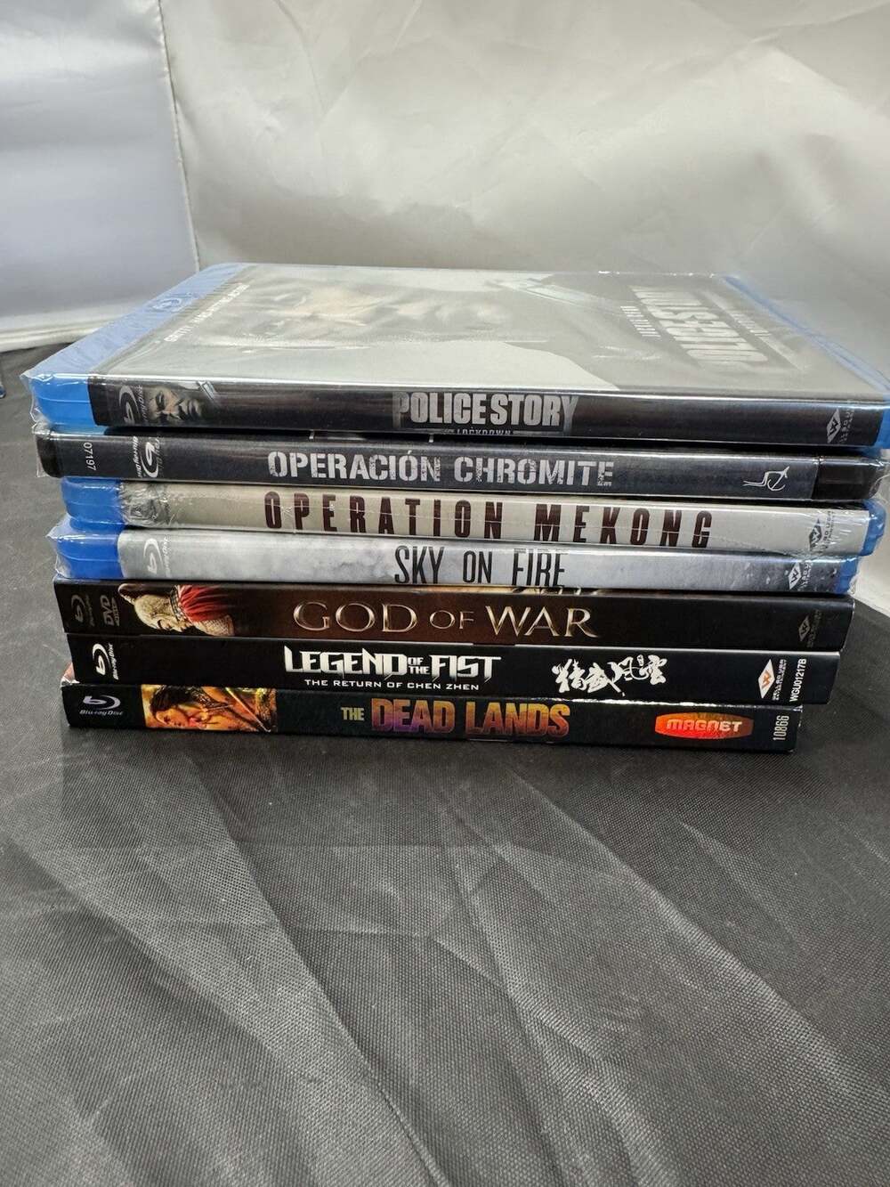 Blu-ray Lot 7 Police Story Donnie Yen Legend of the Fist God Of War Martial Arts